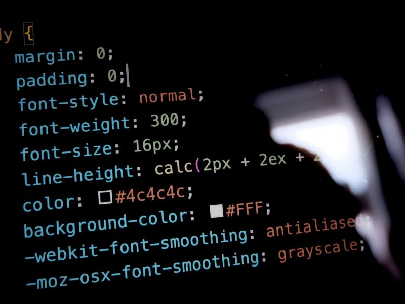 html web design code for developers and designers.